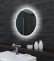 Preview: Rund LED Beleuchtung Badezimmerspiegel MLE6602 60x60cm